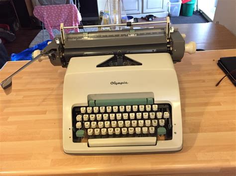 dating olympia typewriter